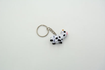 Cow Keychain