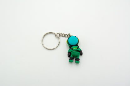 Alien Astronaut Keychain